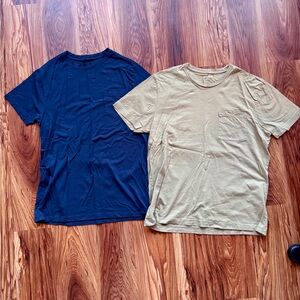 Bundle of Goodthreads and WilliamRast Cotton Short Sleeve Tees Size M